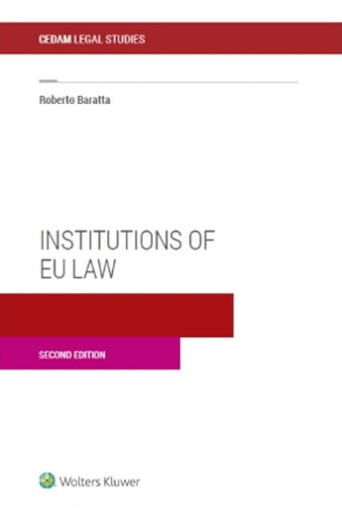 Institutions of EU law book