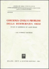 Coscienza civile e problemi della democrazia oggi. Studi in memoria di Aldo Moro (Univ. Lecce-Studi giuridici) Books
