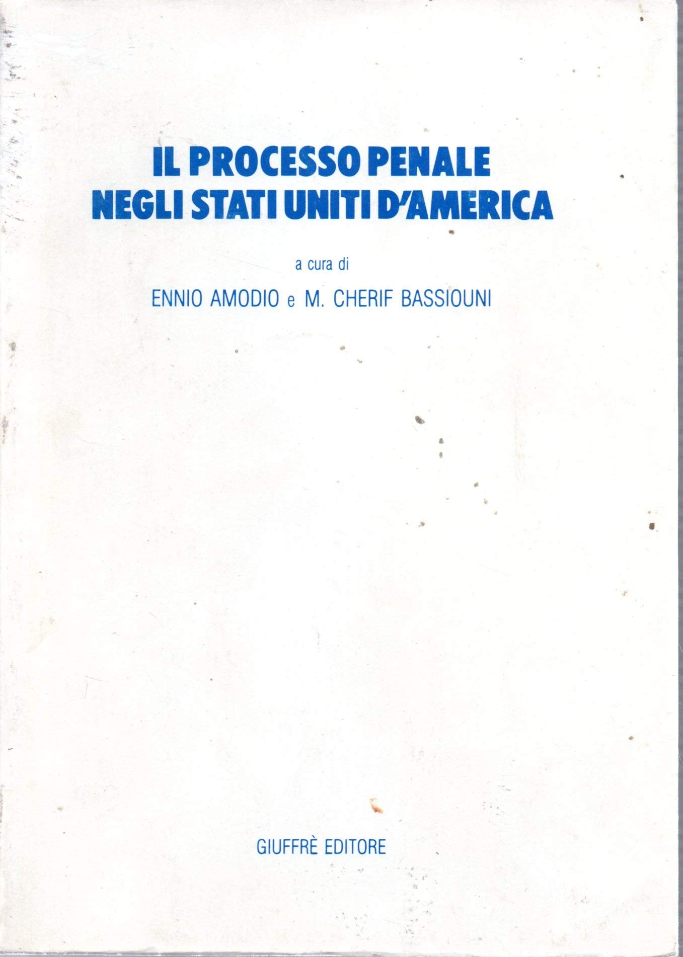 Il processo penale negli Stati Uniti d'America Law