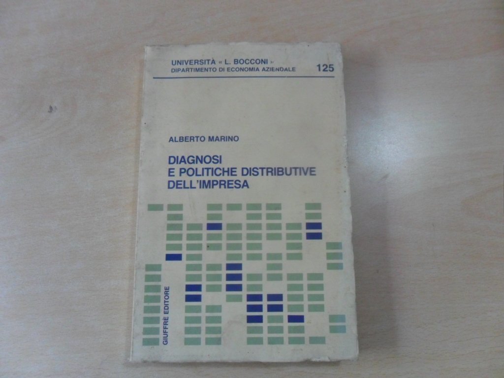 Diagnosi e politiche distributive dell'impresa (Univ. Bocconi-Dip. economia aziendale) Business, Finance & Career