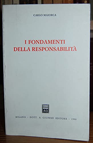 I fondamenti della responsabilità Law