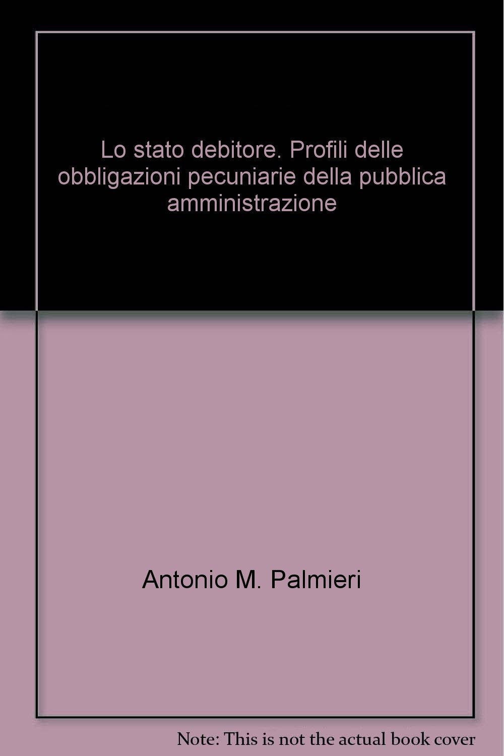 Lo stato debitore. Profili delle obbligazioni pecuniarie della pubblica amministrazione (Univ. Roma-Fac. giuridica, Band 37) Business, Finance & Career