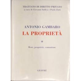La proprietà. Beni, proprietà, possesso (Trattato di diritto privato) Law