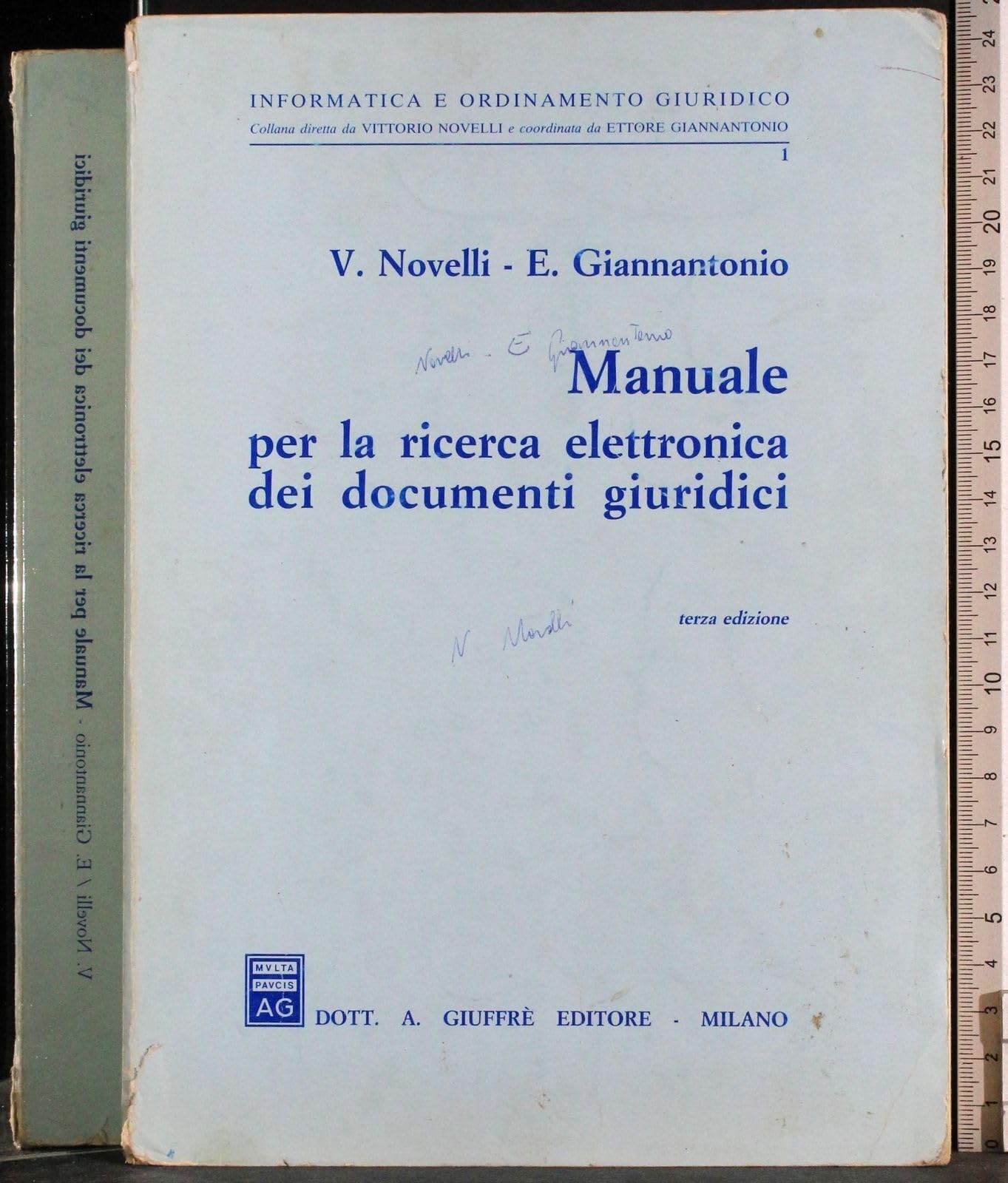 Manuale per la ricerca elettronica dei documenti giuridici (Informatica e ordinamento giuridico, Band 1) Law