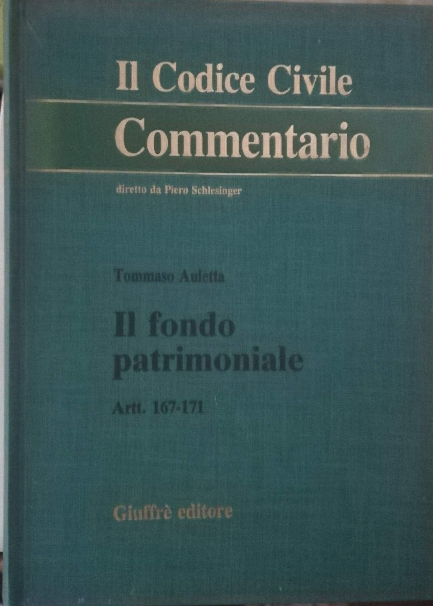 Il fondo patrimoniale. Artt. 167-171 book