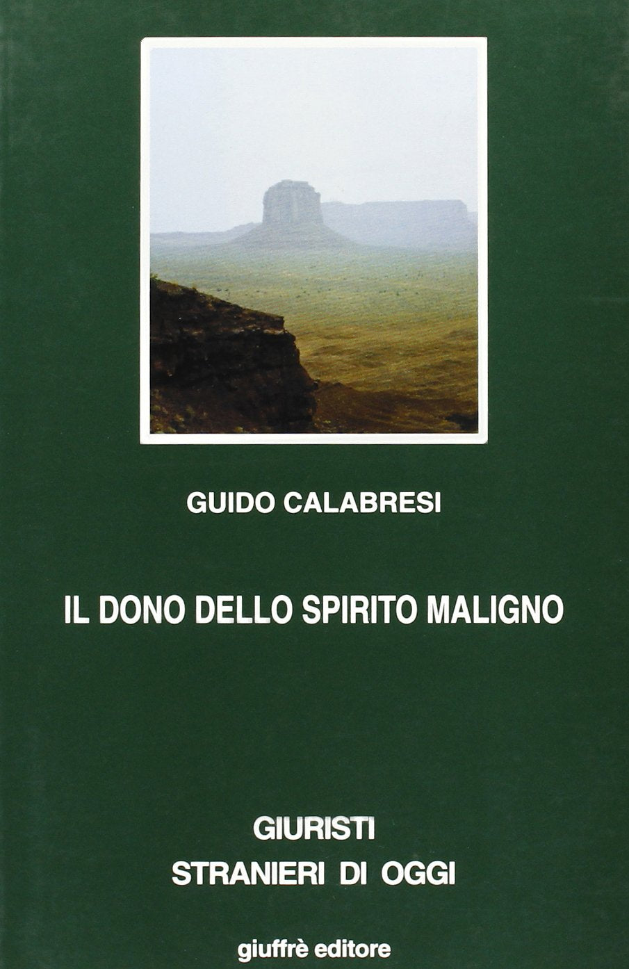 Il dono dello spirito maligno. Gli ideali, le convinzioni, i modi di pensare nei loro rapporti col diritto (Giuristi stranieri di oggi, Band 26) Law