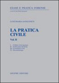 La pratica civile. Il diritto civile ragionato. Profili pratici del diritto. Il formulario civile. Documentologia book