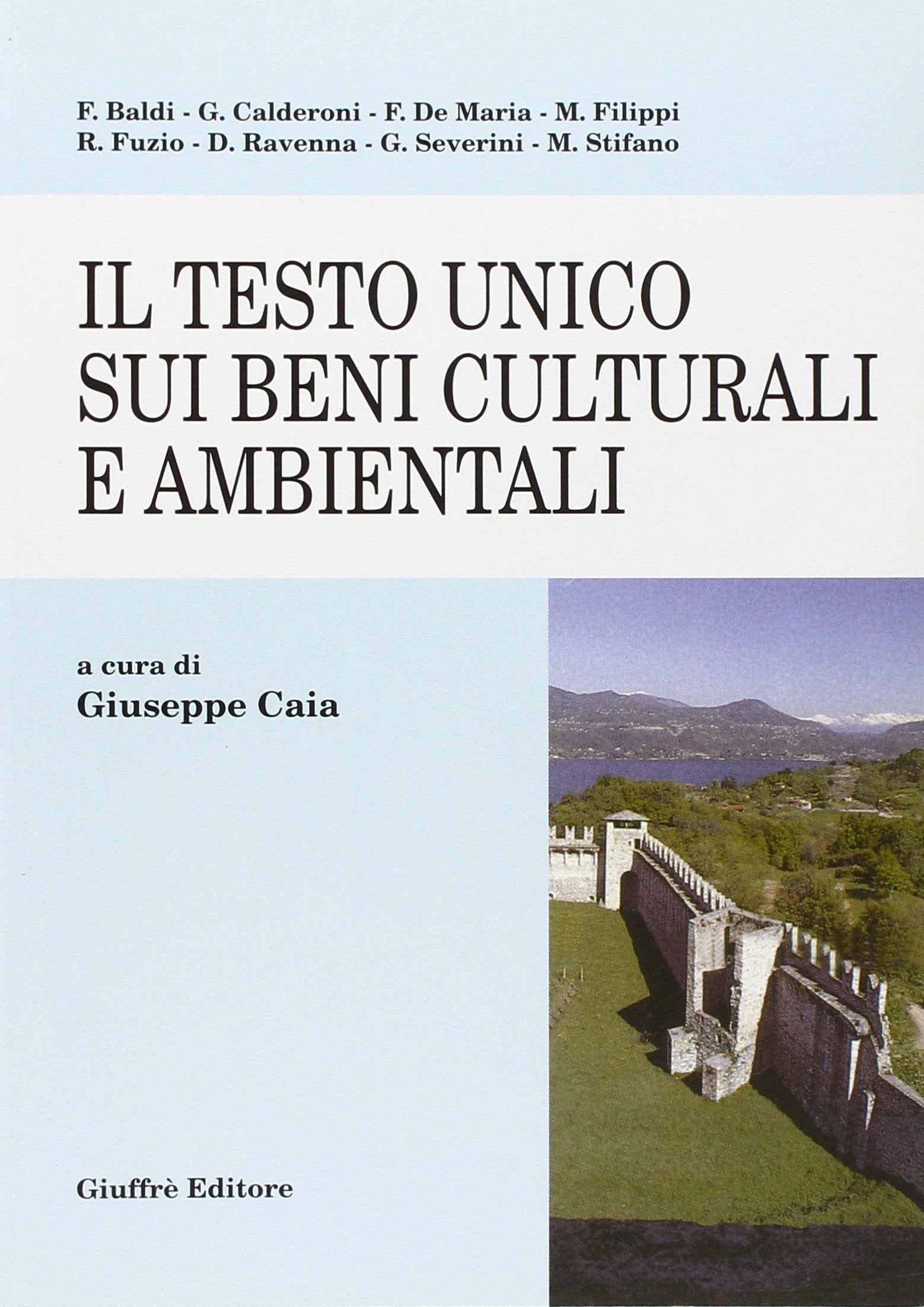 Il testo Unico sui beni culturali e ambientali (DL 29 ottobre 1999, n. 490). Analisi sistematica e lezioni book