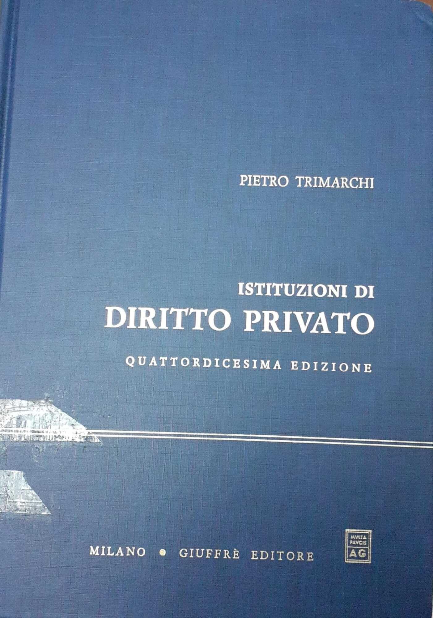 Istituzioni di diritto privato book