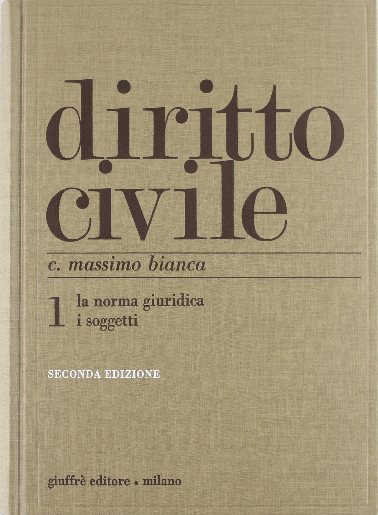 Diritto civile. La norma giuridica. I soggetti (Vol. 1) book