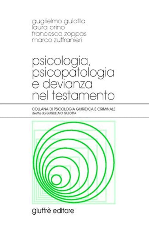 Psicologia, psicopatologia e devianza nel testamento book