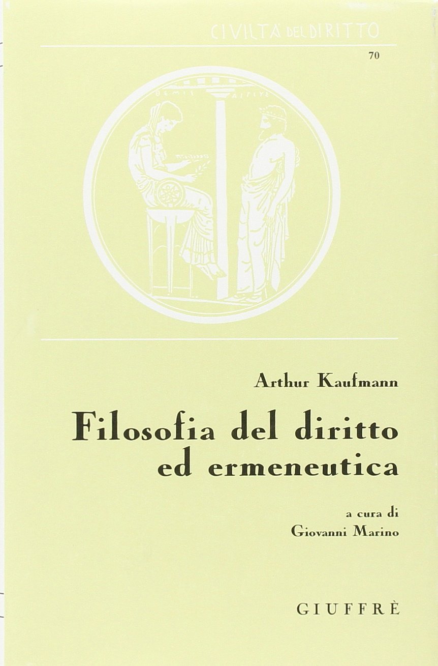 Filosofia del diritto ed ermeneutica book