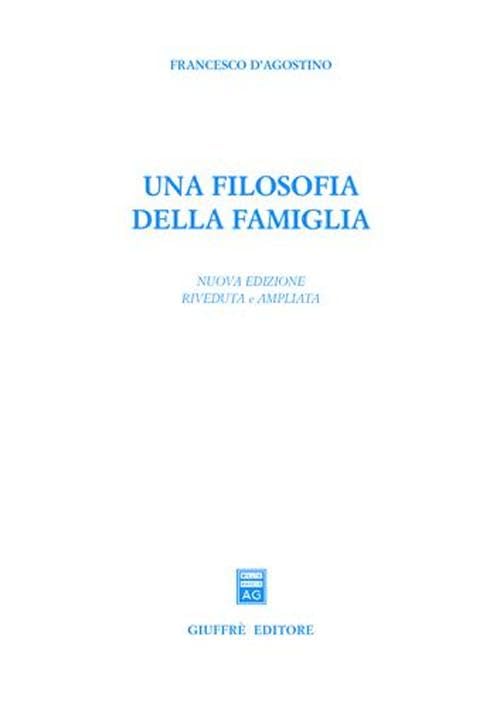 Una filosofia della famiglia book