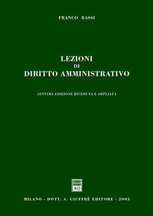 Lezioni di diritto amministrativo book