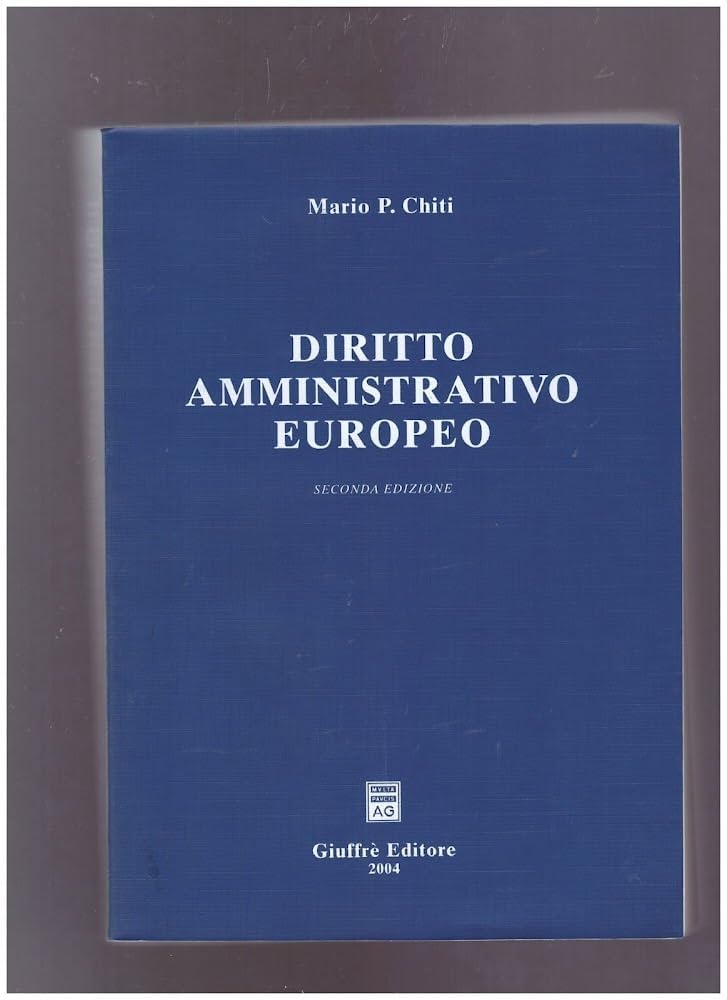 Diritto amministrativo europeo Law