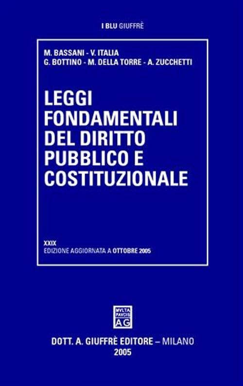 Leggi fondamentali del diritto pubblico e costituzionale book