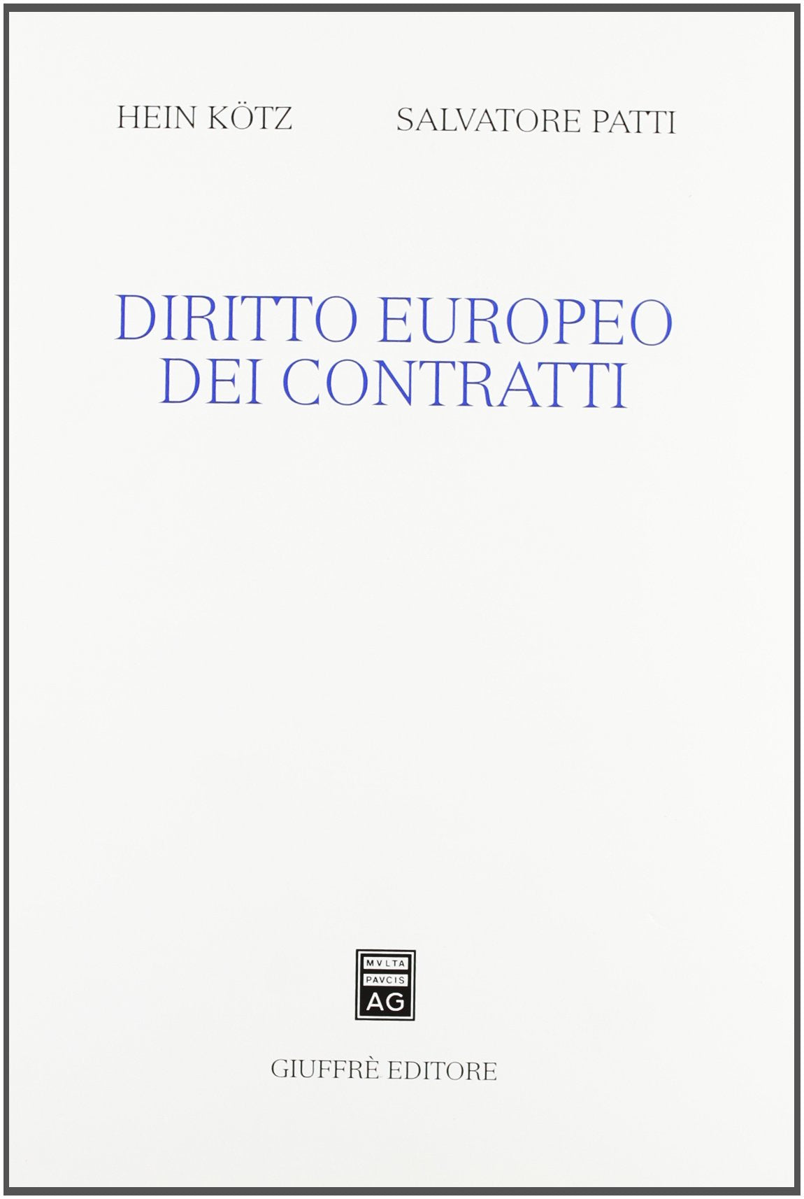 Diritto europeo dei contratti Law