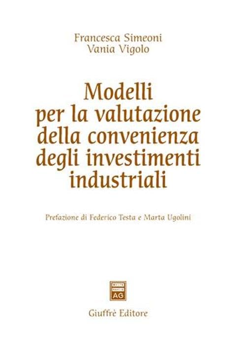 Modelli per la valutazione della convenienza degli investimenti industriali Business & Technology