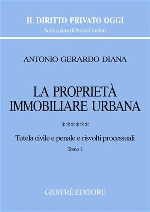 La proprietà immobiliare urbana. Tutela civile e penale e risvolti processuali (Vol. 6) (Il diritto privato oggi) Law