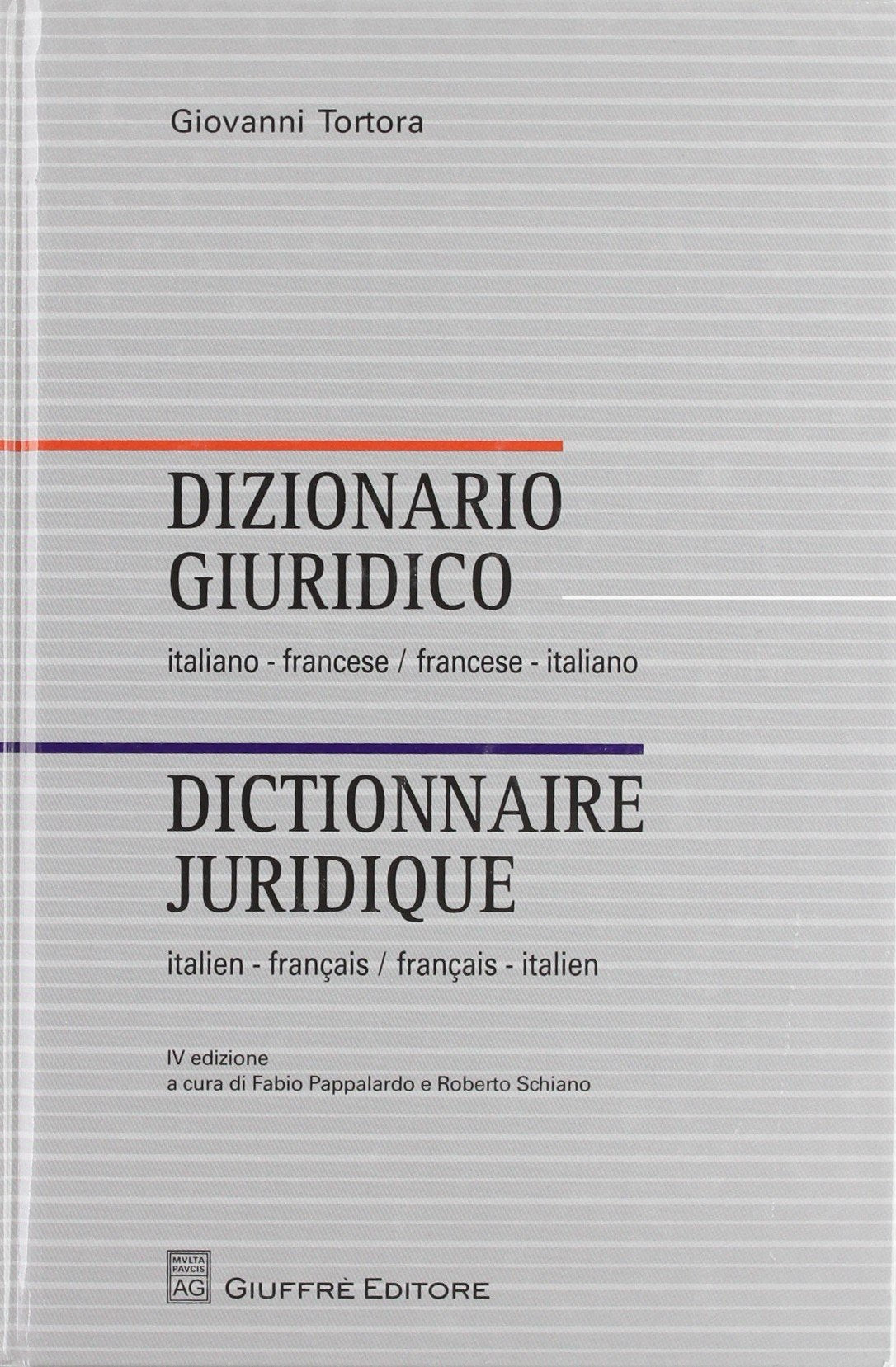 Dizionario giuridico: italiano-francese / francese-italiano book