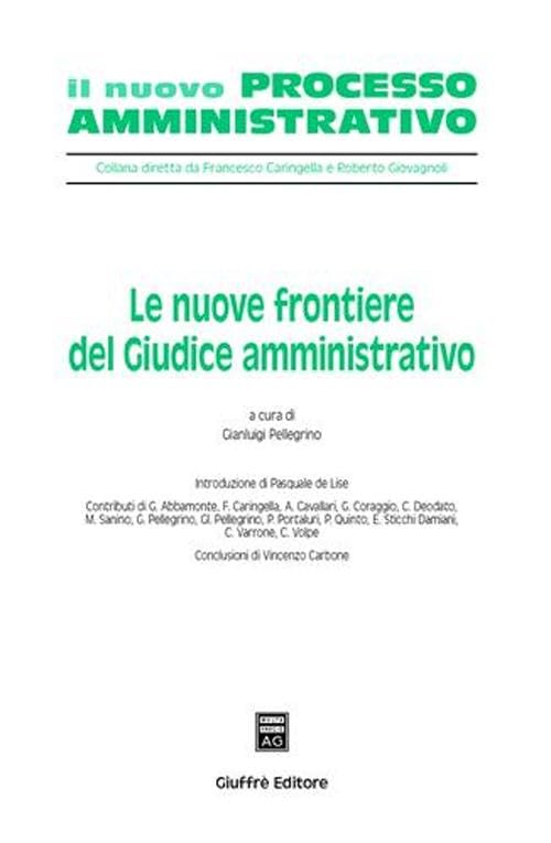 Le nuove frontiere del giudice amministrativo (Il nuovo processo amministrativo) Law