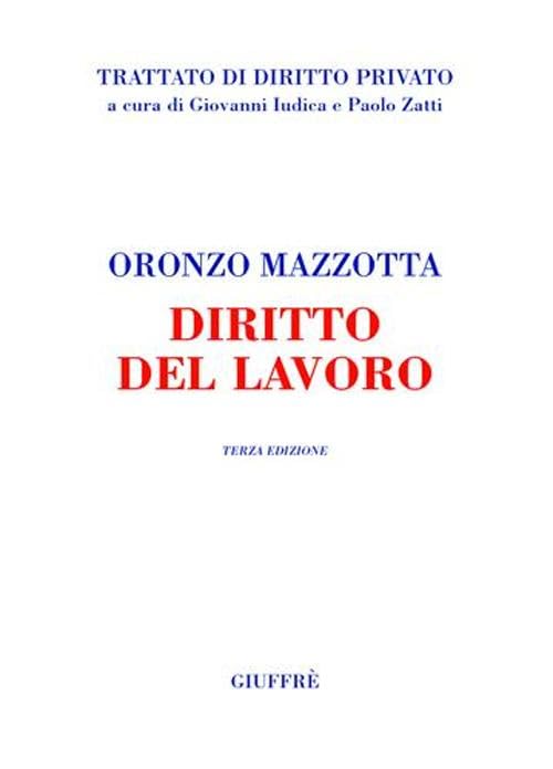 Diritto del lavoro (Trattato di diritto privato) Law