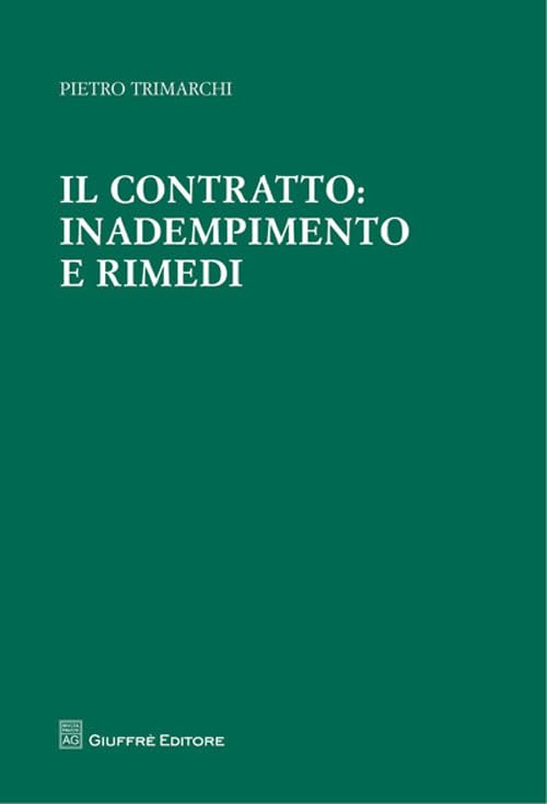 Il contratto: inadempimento e rimedi book