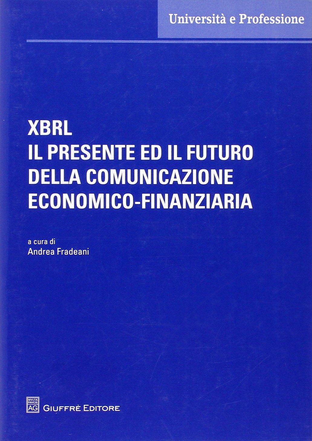 XBRL il presente ed il futuro della comunicazione economico-finanziaria (Studi economico-aziendali E. Giannessi) Books