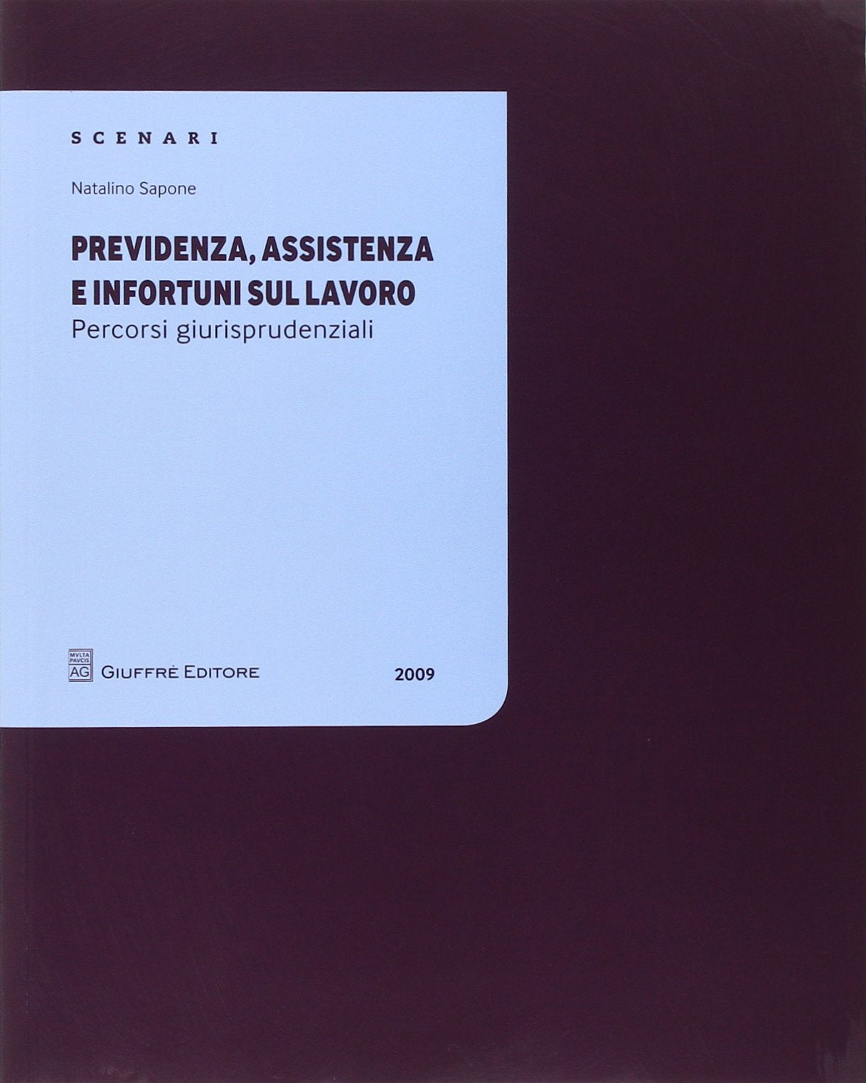 Previdenza, assistenza e infortuni sul lavoro. Percorsi giurisprudenziali Law