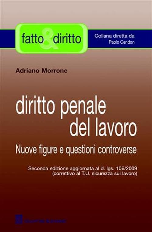 Diritto penale del lavoro. Nuove figure e questioni controverse (Fatto & diritto) Law