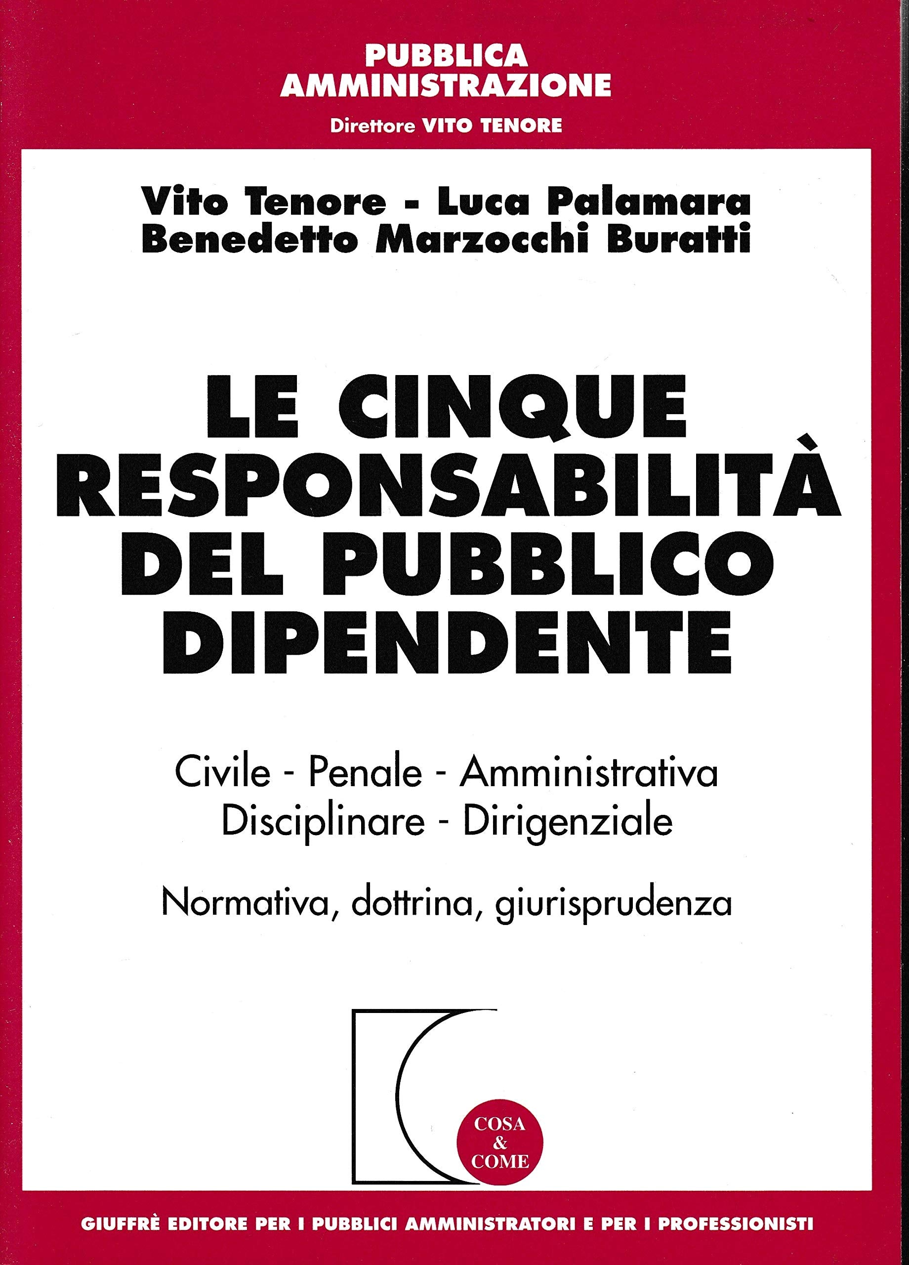 Le cinque responsabilità del pubblico dipendente (Cosa & come. Pubblica amministrazione) Law