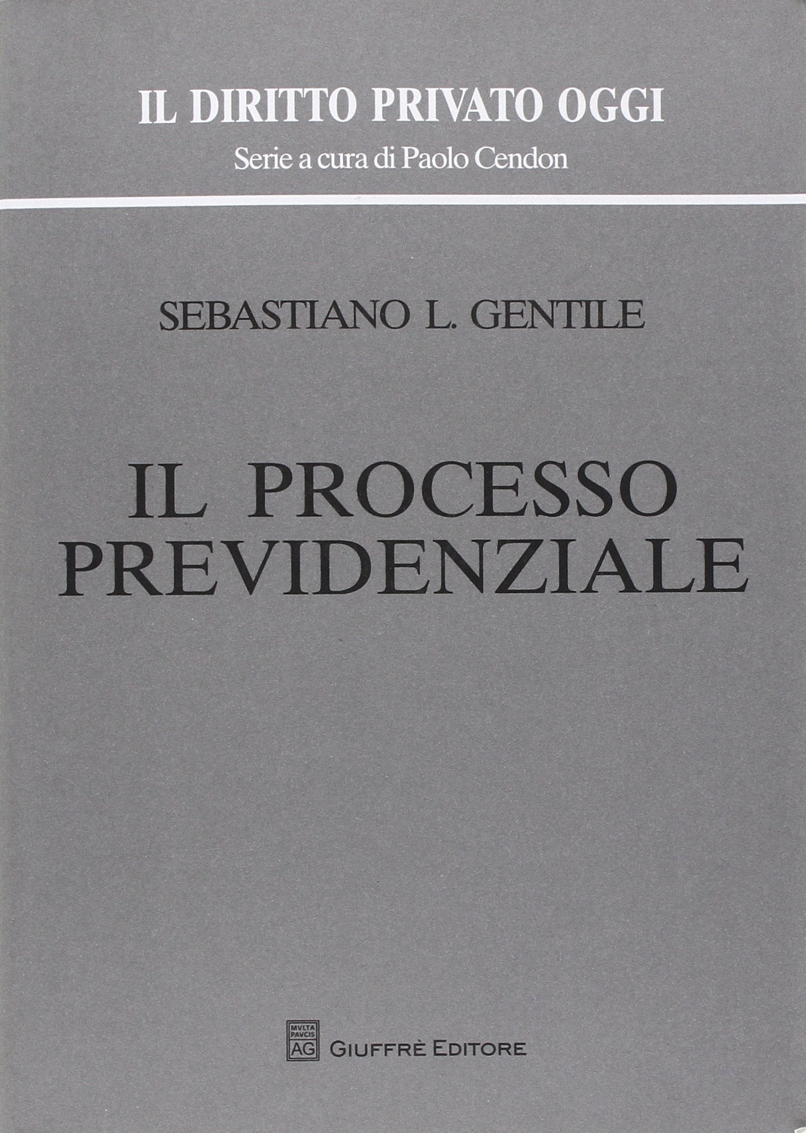 Il processo previdenziale (Il diritto privato oggi) Law