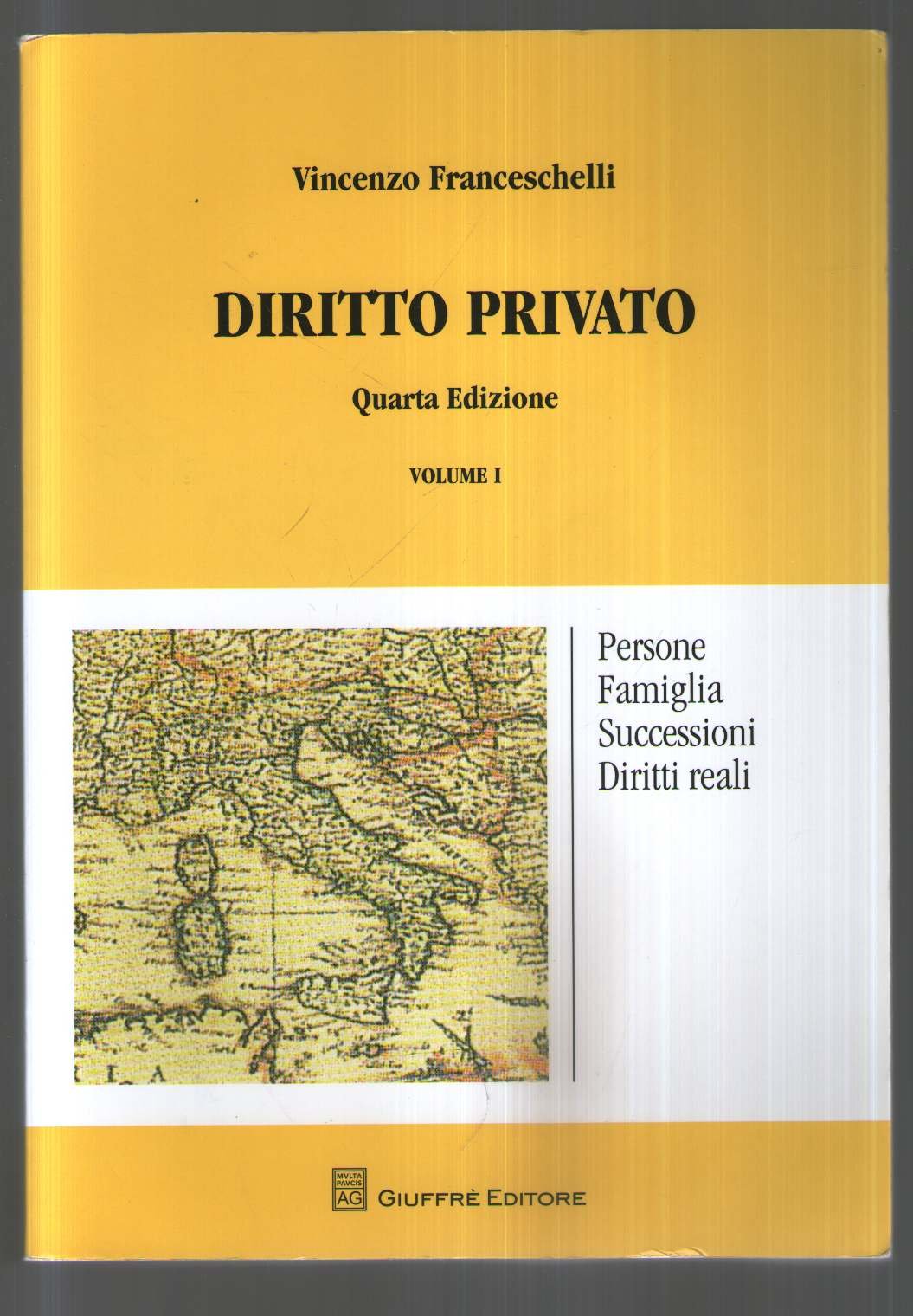 Diritto privato. Persone, famiglia, successioni, diritti reali (Vol. 1) Law