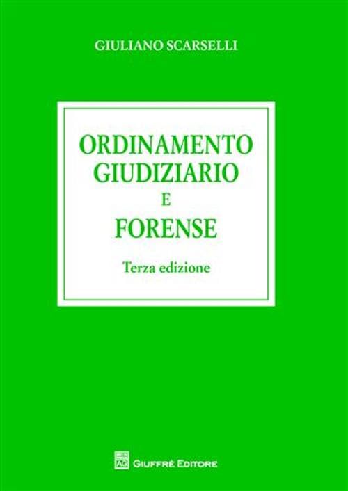 Ordinamento giudiziario e forense Law