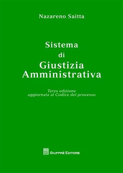 Sistema di giustizia amministrativa Law