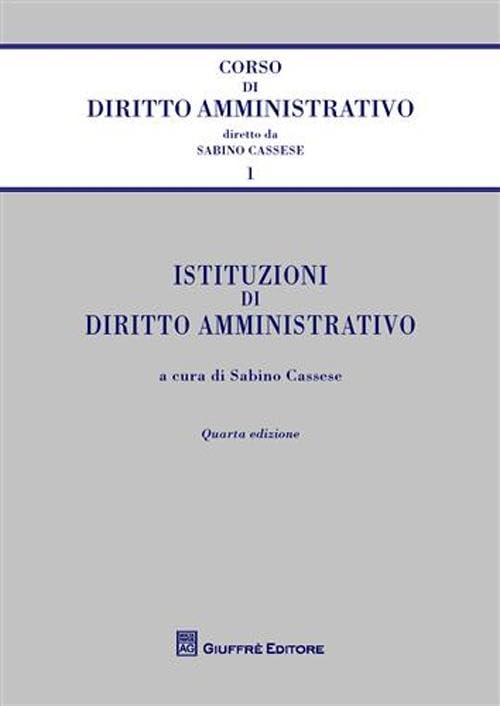 Istituzioni di diritto amministrativo book