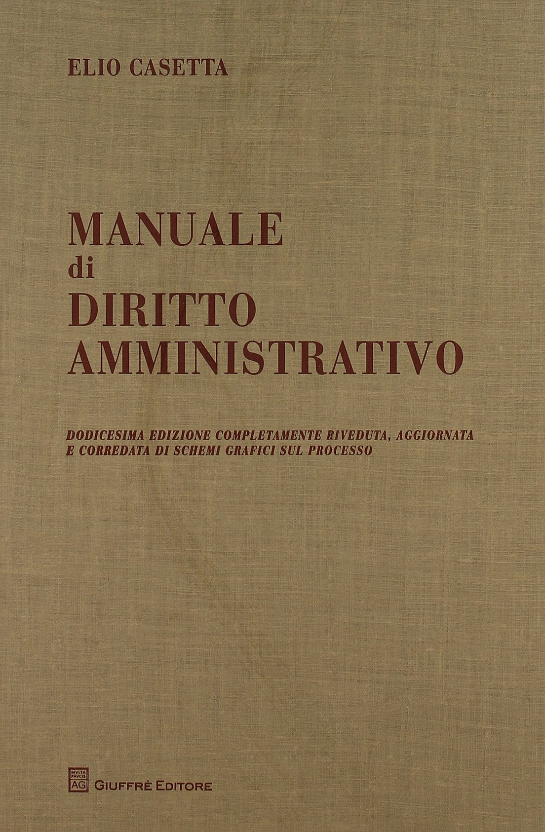 Manuale di diritto amministrativo Law