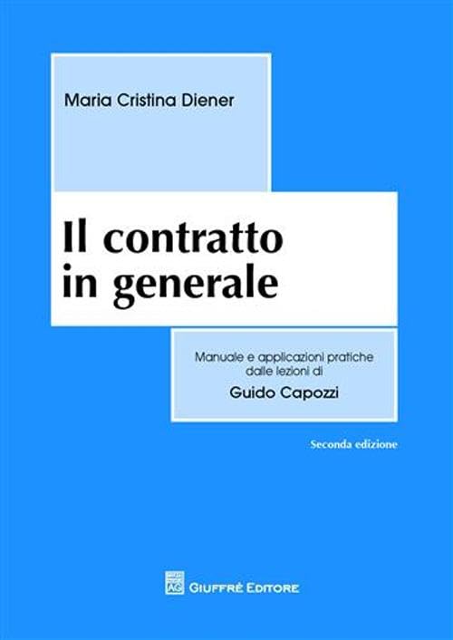 Il contratto in generale book