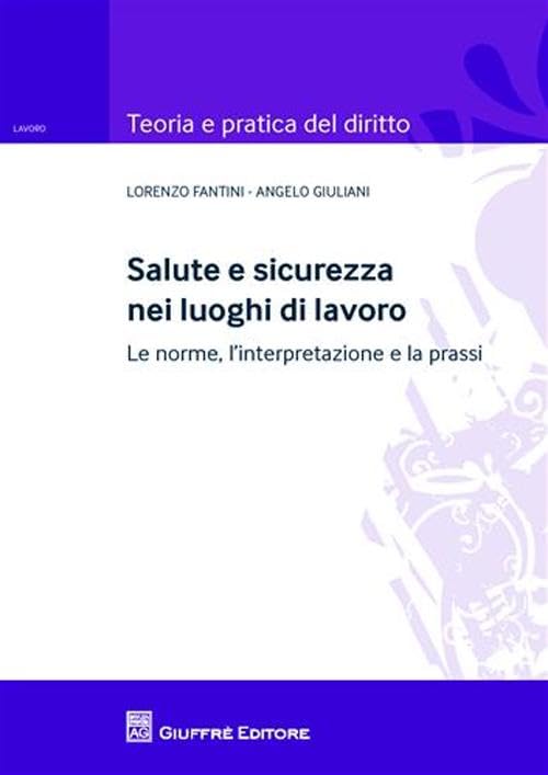 Salute e sicurezza nei luoghi di lavoro. Le norme, l'interpretazione e la prassi (Teoria e pratica del diritto. Lavoro) Law