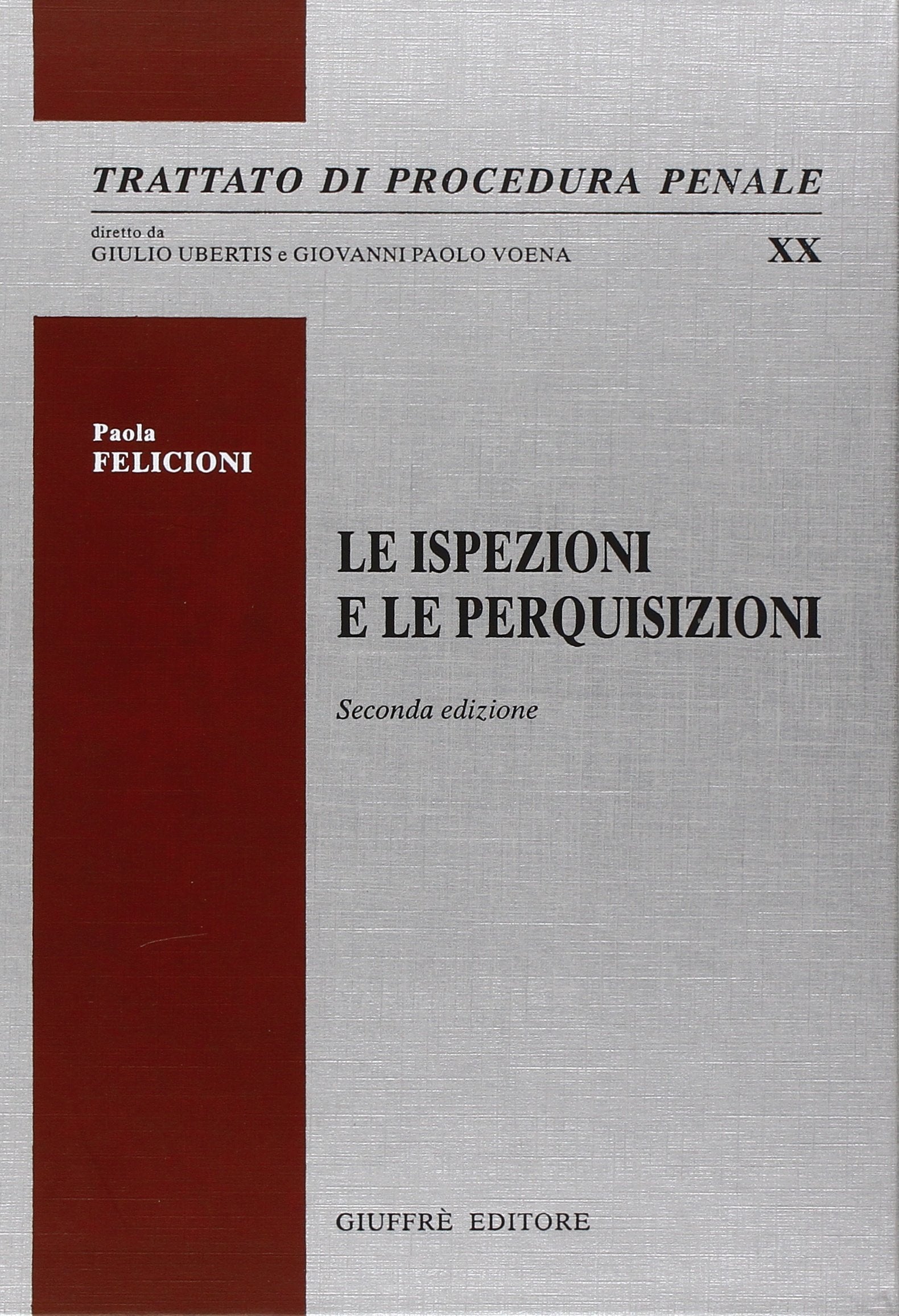 Le ispezioni e le perquisizioni book