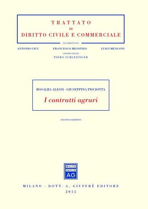 I contratti agrari book