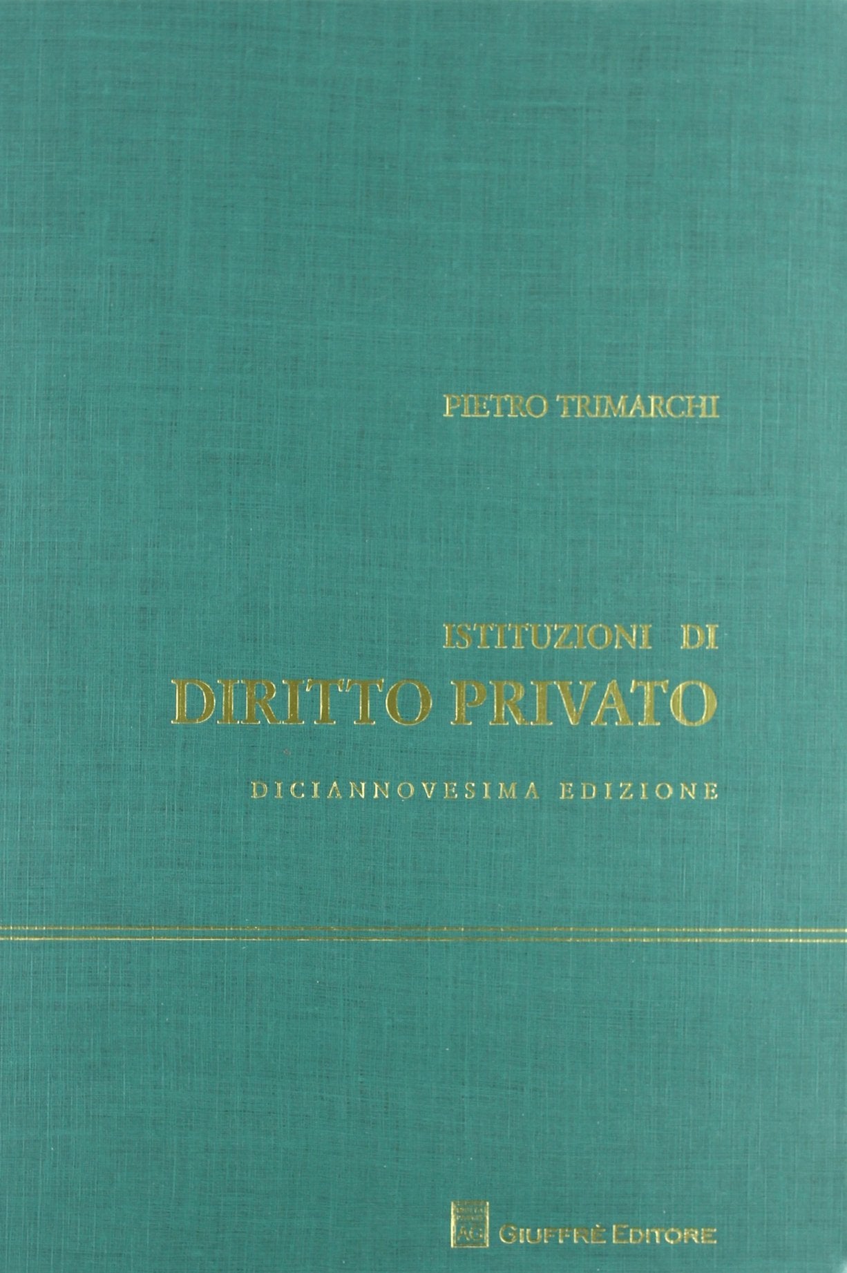 Istituzioni di diritto privato book
