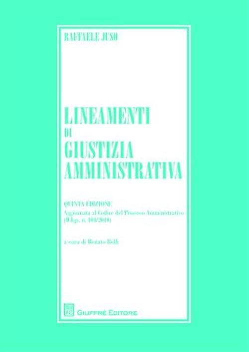 Lineamenti di giustizia amministrativa book
