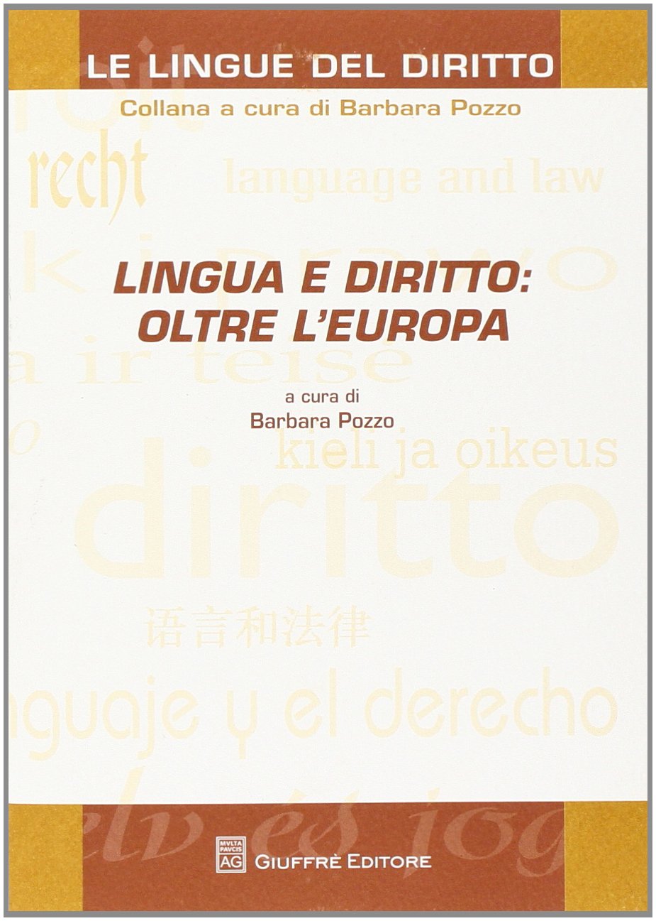 Lingua e diritto: oltre l'Europa book