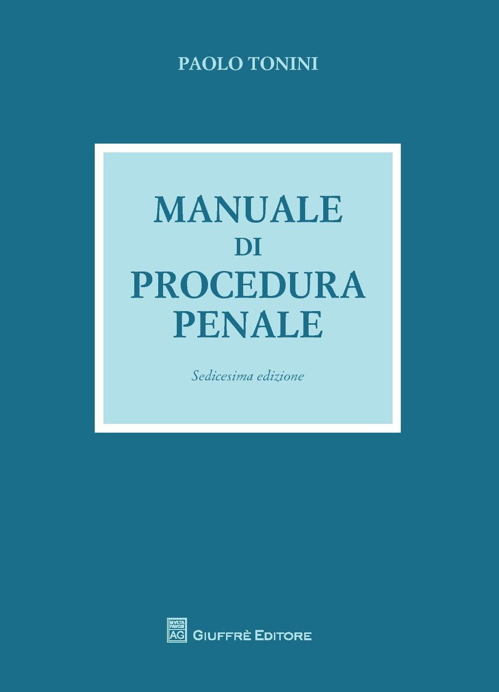 Manuale di procedura penale book