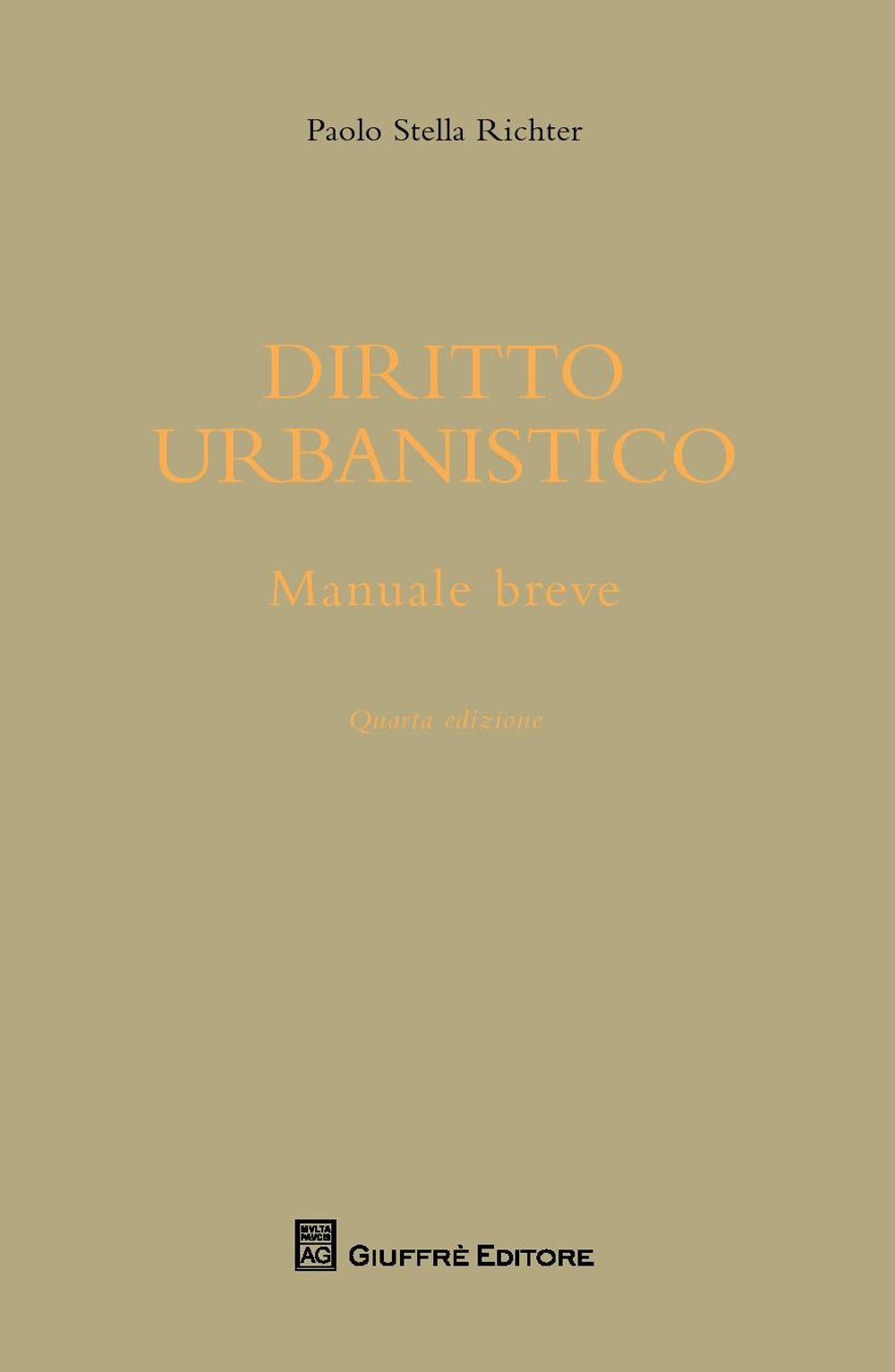 Diritto urbanistico. Manuale breve book