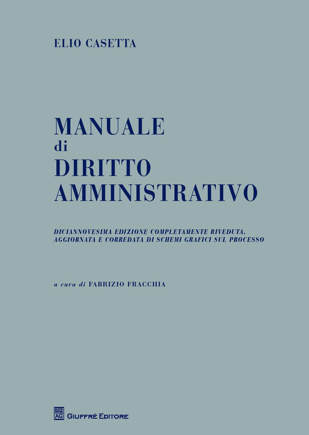 Manuale di diritto amministrativo Law