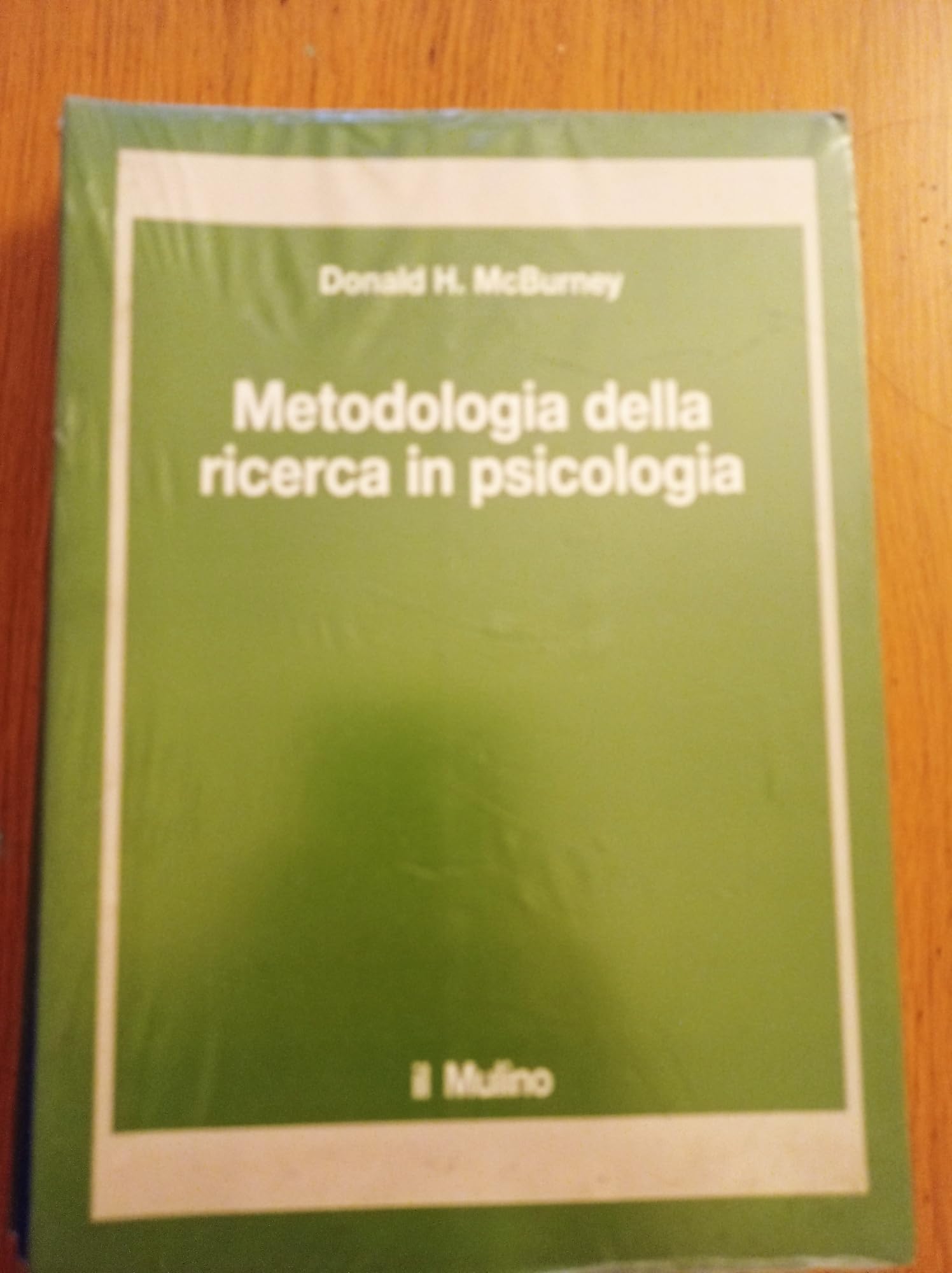 Metodologia della ricerca in psicologia book