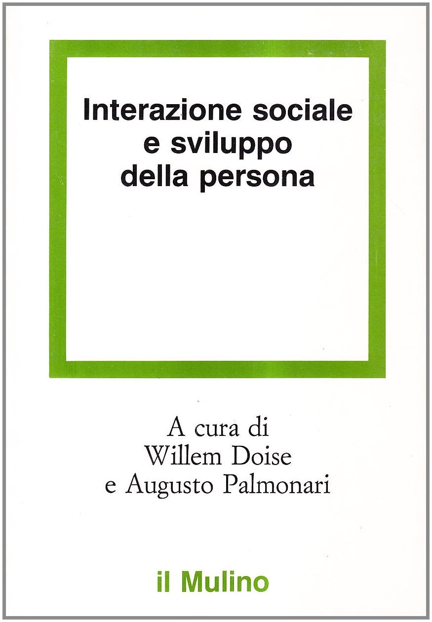 Interazione sociale e sviluppo della persona book