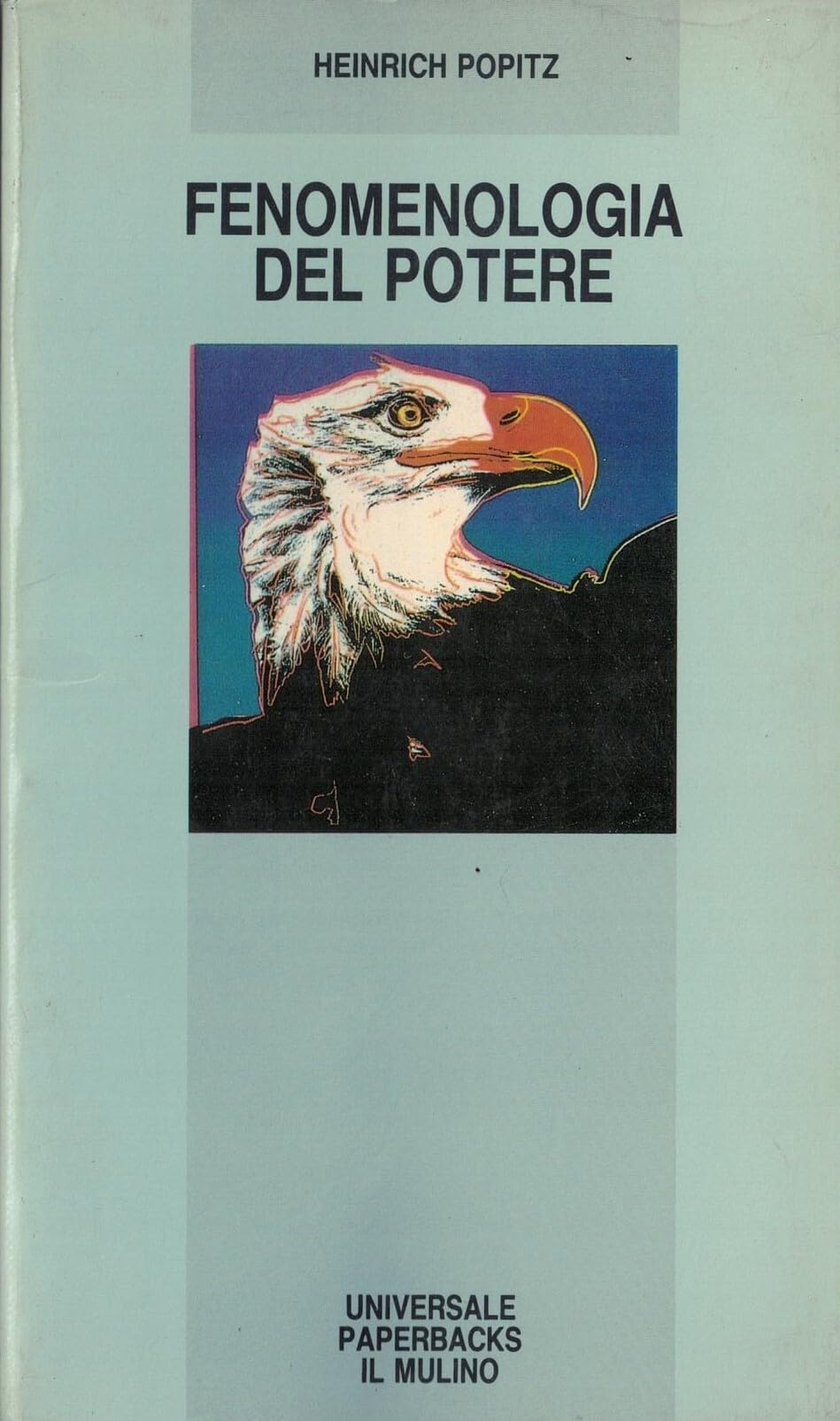 Fenomenologia del potere (Universale paperbacks Il Mulino, Band 241) Books